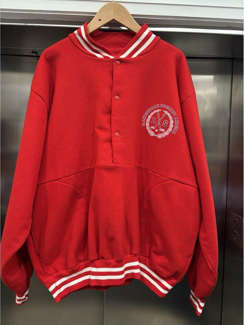1995 Vintage Lakeshore hockey Arena Varisty Jackets